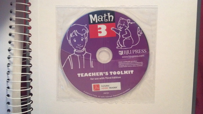 Bob Jones University: Math 3, Teacher's Edition, Third Edition (Spiral Bound with CD-ROM)