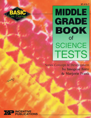 Middle Grade Book of Science Tests (Paperback)