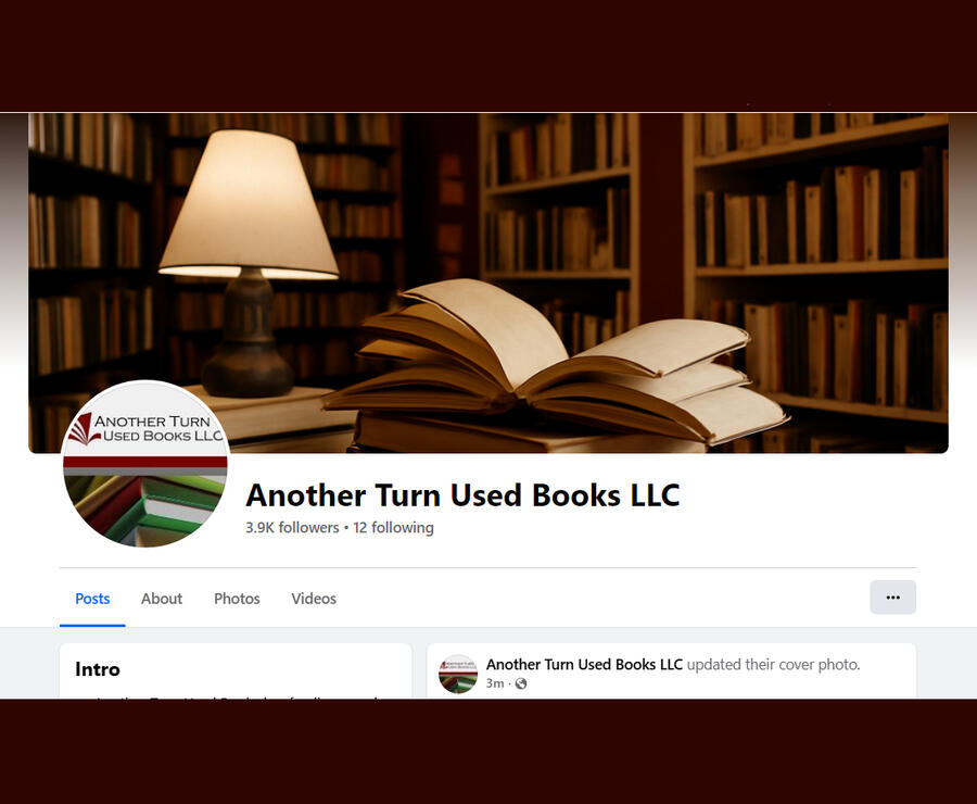Another Turn Used Books LLC on Facebook