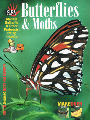 Kids Discover Magazine: Butterflies & Moths (Paperback)