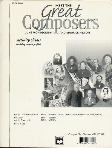 Meet the Great Composers, Book Two (Compact Disc Classroom Kit)