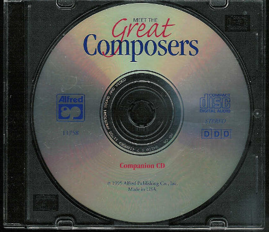 Meet the Great Composers, Book One (Compact Disc Classroom Kit)