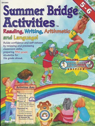 Summer Bridge Activities: Reading, Writing, Arithmetic and Language: 5th to 6th Grade (Paperback)