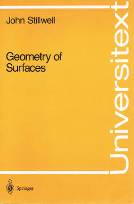 Universitext: Geometry of Surfaces (Softcover)