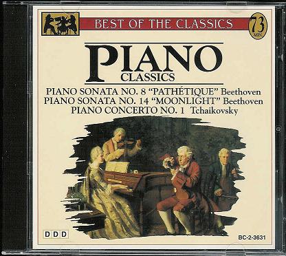 Best of the Classics: Piano Classics (CD)