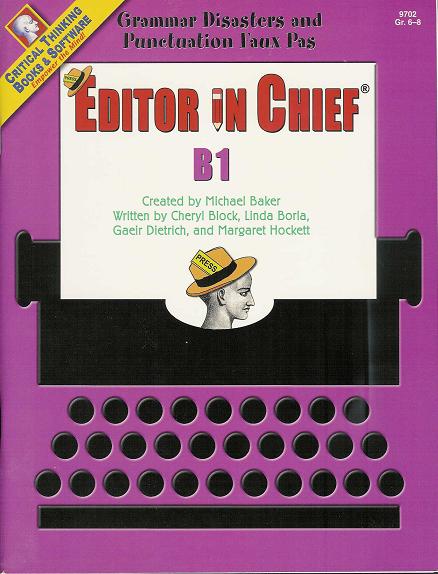 Editor In Chief B1: Grammar Disasters and Punctuation Faux Pas (Paperback)