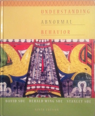 Understanding Abnormal Behavior, Ninth Edition (Hardback)