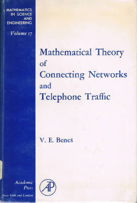 Mathematical Theory of Connecting Networks and Telephone Traffic (1965 First Edition, Hardcover) [Ex-Library]