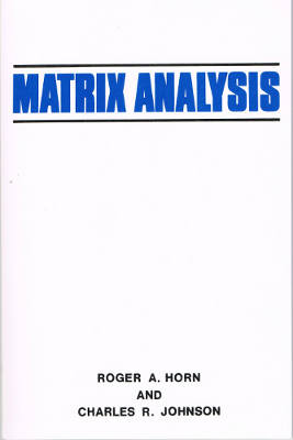 Matrix Analysis (Softcover)