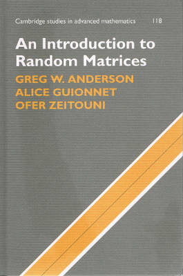 An Introduction to Random Matrices (Hardback)