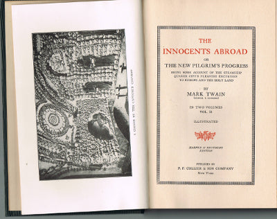 Mark Twain's Author's National Edition, Vol. 12: The Innocents Abroad, Vol. II (Vintage, Hardcover)