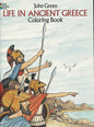 Life in Ancient Greece Coloring Book (Paperback)