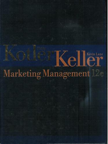 Marketing Management, 12th Edition (Hardback)