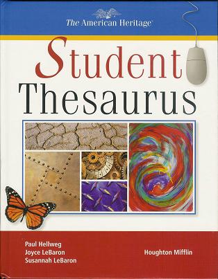 The American Heritage Student Thesaurus (Hardback)