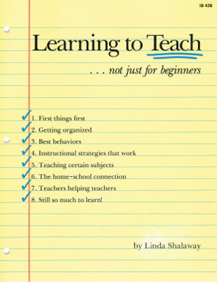 Learning to Teach…not just for beginners (Paperback)