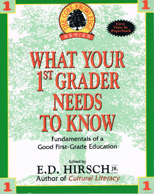 What Your 1st Grader Needs to Know: Fundamentals of a Good First-Grade Education (Paperback)