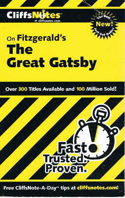 CliffsNotes: The Great Gatsby [Fitzgerald] (Paperback)