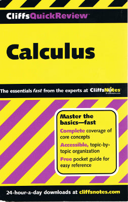 CliffsQuickReview: Calculus (Paperback)