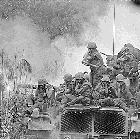 Marines on Tank - Vietnam War