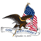 September 11 US Flag