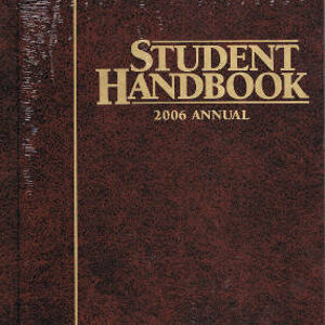 Southwestern Student Handbook Annual Supplements